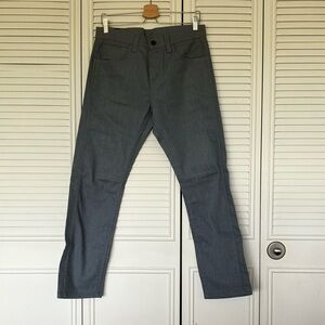 LEVI’S 513 light grey denim pant men’s sz 32w x 30l